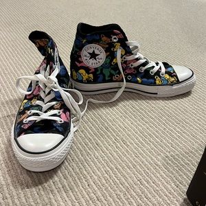 RARE never worn Grateful Dead converse, men size 5, women 7, runs big